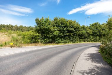 Boş İngilizce ülke road