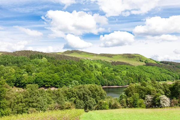 Vacker utsikt över engelska landsbygden — Stockfoto