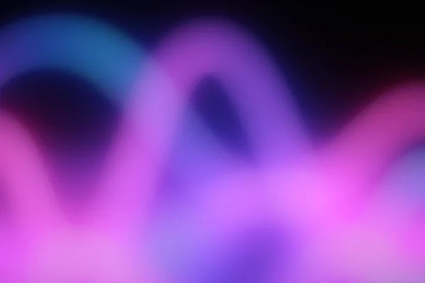 Abstrakter Verschwommener Neon Hintergrund Nahaufnahme Bokeh — Stockfoto