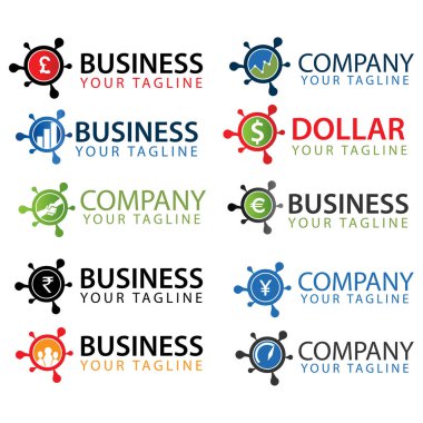 İş logo ve simgeler koleksiyonu