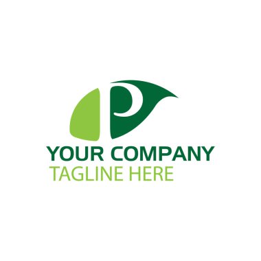 Biçerdöverler yaprak ve harf p