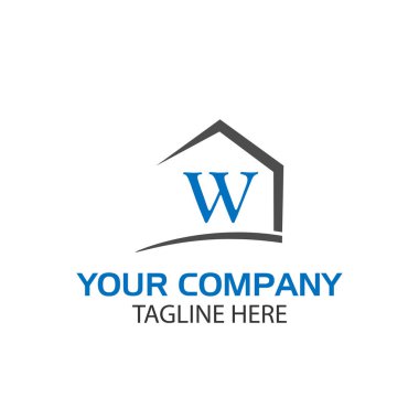 Ev ve harf W, soyut evleri birleştirir