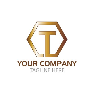 Altıgen yaratıcı mektup T