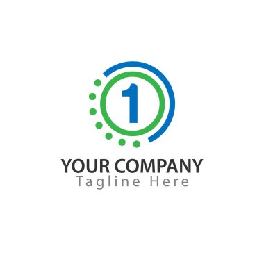 Daire, Logo vektör 1 simge sayısı