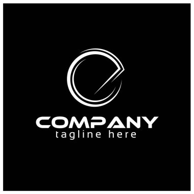 Teknoloji logo için yaratıcı harf E