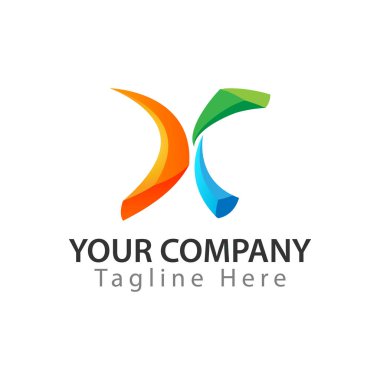 Üç boyutlu harf K bu logo bir mektup K. Logo tasarım öğesi tarafından temsil edilen herhangi bir şirket için uygundur