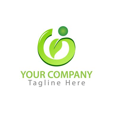 Yaprak yaratıcı harf O