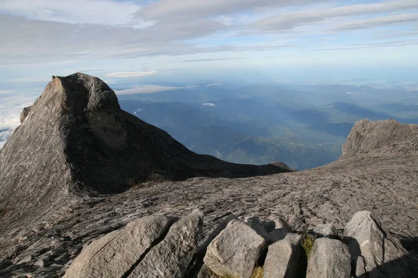 Toppen Fästet Kinabalu — Stockfoto