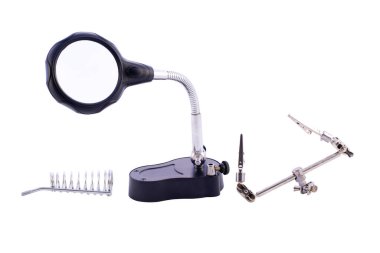 Araç gereçlerle kaynaklama büyüteci