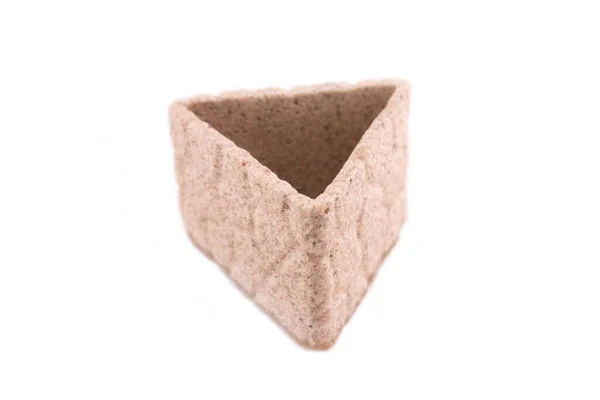 Beyaz arkaplanda boş seramik ekici