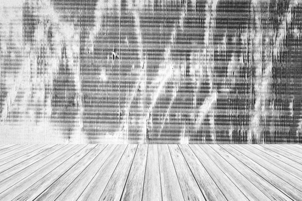 Іржі стіну фактуру поверхні з деревини терасою — стокове фото