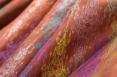 İpek kumaş Tayland ve Asya stili