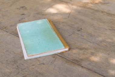 ahşap üzerine eski Not defteri