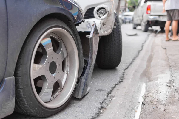 Incidente d'auto per incidente stradale — Foto Stock