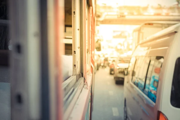 Thai bus di Bangkok — Stok Foto