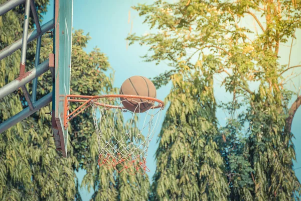 Basketbol çember Park — Stok fotoğraf