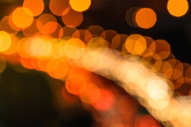 ufuk bokeh ışıklar