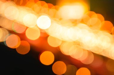 ufuk bokeh ışıklar