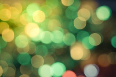 Noel ağacının soyut bokeh arka plan