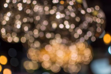 Noel ağacının soyut bokeh arka plan