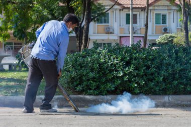DDT spreyi öldürme sivrisinek sisleme