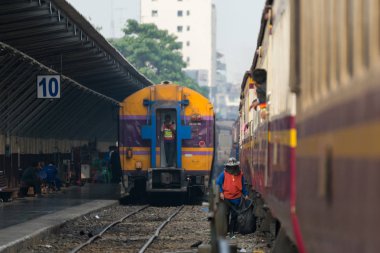 Tay demiryolu tren demiryolu polisi ile