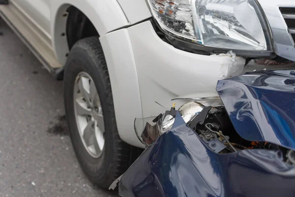 Αυτοκινητιστικό δυστύχημα από τροχαίο ατύχημα — Φωτογραφία Αρχείου