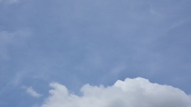 Nuage de ciel bleu, Timelapse 