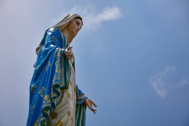 The Virgin Mary statue clipart