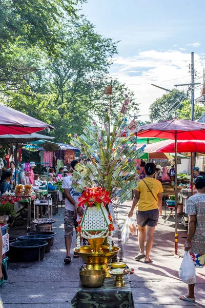 Tajski ulicy żywności, Darowizna — Zdjęcie stockowe