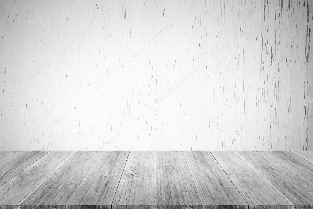 Wood texture background , process in white color with wood terra