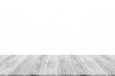 Duvar doku arka plan, beyaz renk ile ahşap terra sürecinde