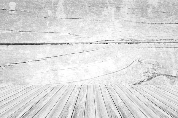 Terraço de madeira e textura de madeira — Fotografia de Stock
