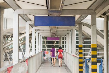 Geçitin Bts skytrain tren