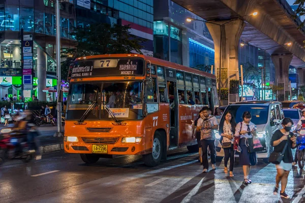 Bus in Bangkok Thailand — Stockfoto