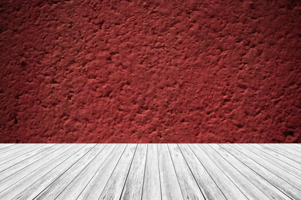 Настінна текстура поверхні старовинного стилю з дерев'яною терасою — стокове фото