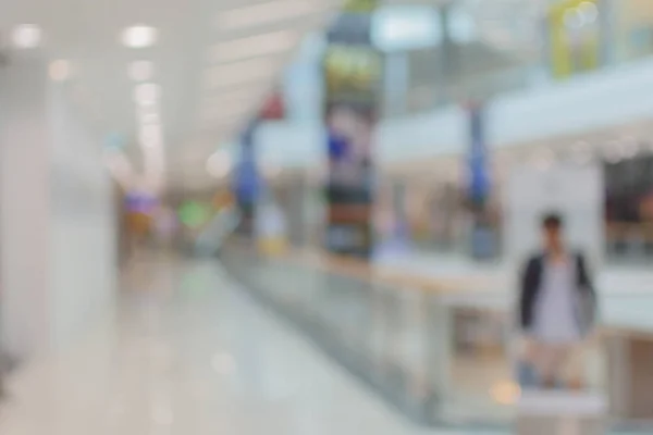 Desfocado de shopping center, conceito de estilo de vida urbano — Fotografia de Stock