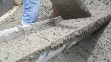 Çimento Beton inşaat sahasında karıştırma