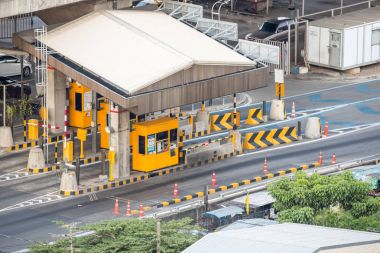 Otoyol ücreti ödemesi Exat tarafından Bangkok için kapısı
