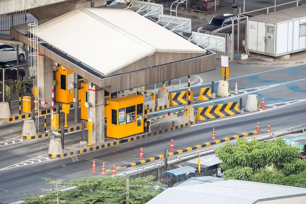 Portail pour le paiement des frais d'autoroute à Bangkok par EXAT — Photo