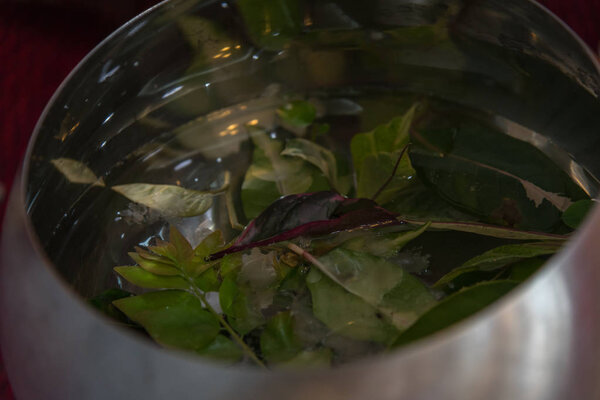 Cerebrate the new house or house-warming ceremony