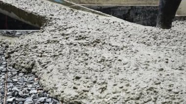 Çimento Beton inşaat sahasında karıştırma
