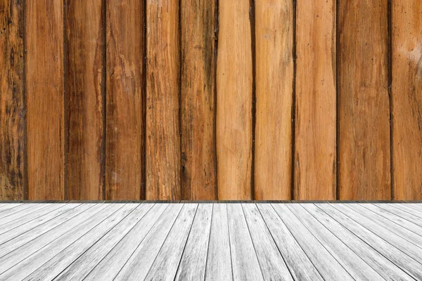 Terrazza in legno e struttura in legno — Foto Stock