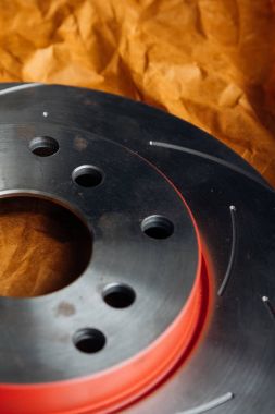 Disk fren araba parçası kullanmak için durmak araba