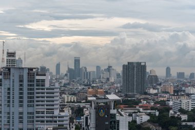 Şehir Bangkok bina cityscape