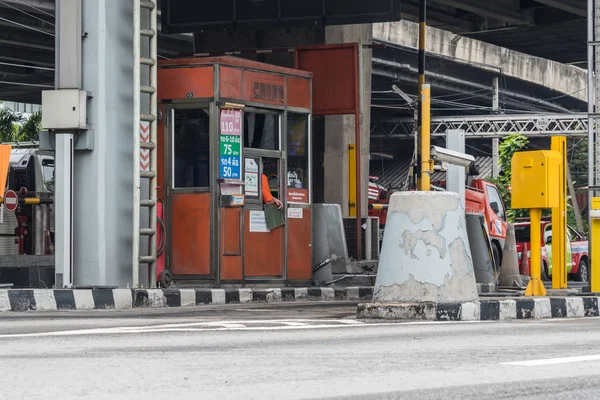 Portail pour le paiement des frais d'autoroute à Bangkok par EXAT — Photo