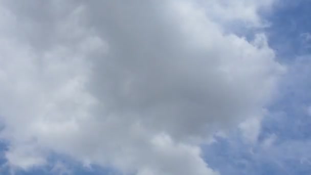 Nube di cielo blu; Timelapse — Video Stock