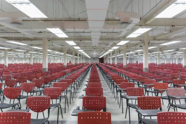 Boş muayene odası yetişkin sınavı için tayin