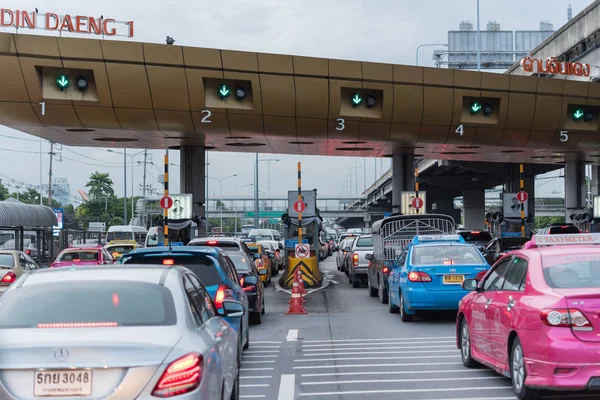 Exat でバンコクの高速道路料金支払いゲート — ストック写真