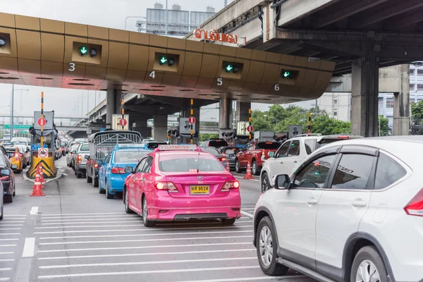 Otoyol ücreti ödemesi Exat tarafından Bangkok için kapısı